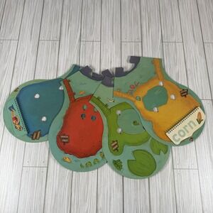 Balloon Lagoon 4 Piece Game Board 2004 Replacement Pieces Parts